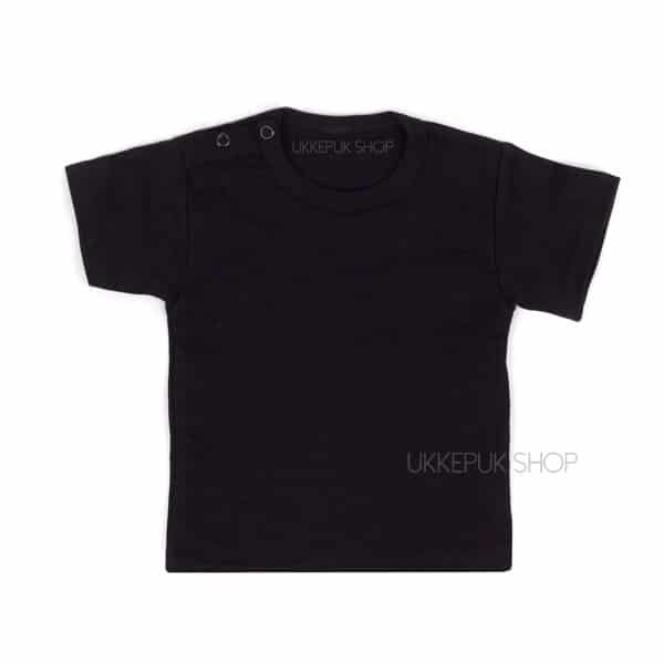 vergeven Viva meisje Zwarte basic shirts met korte mouwen voor je baby - Bestel direct online!